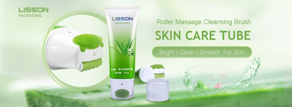 Massage Cleansing Brush Plastic Skin Care Tube manufacturer