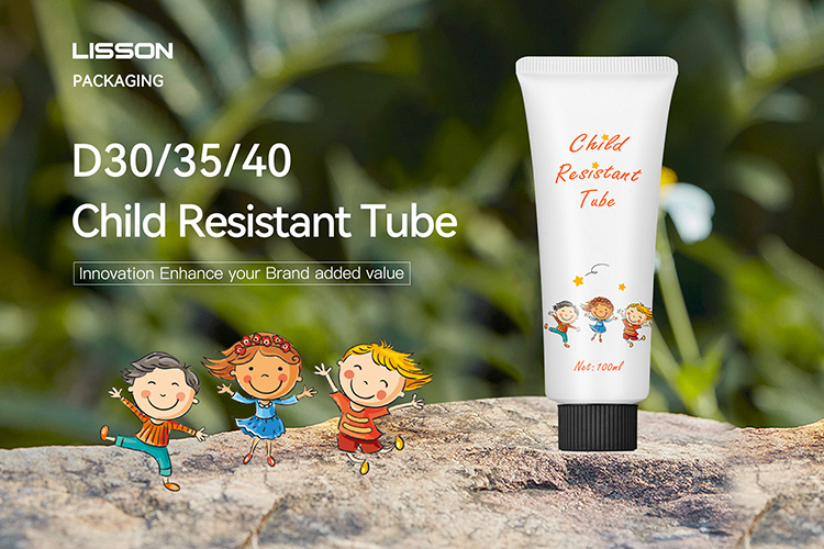 Child Resistant Plastic Tube