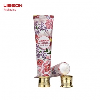 Colorful Cosmetic Plastic Tube with High Gloss Screw Cap