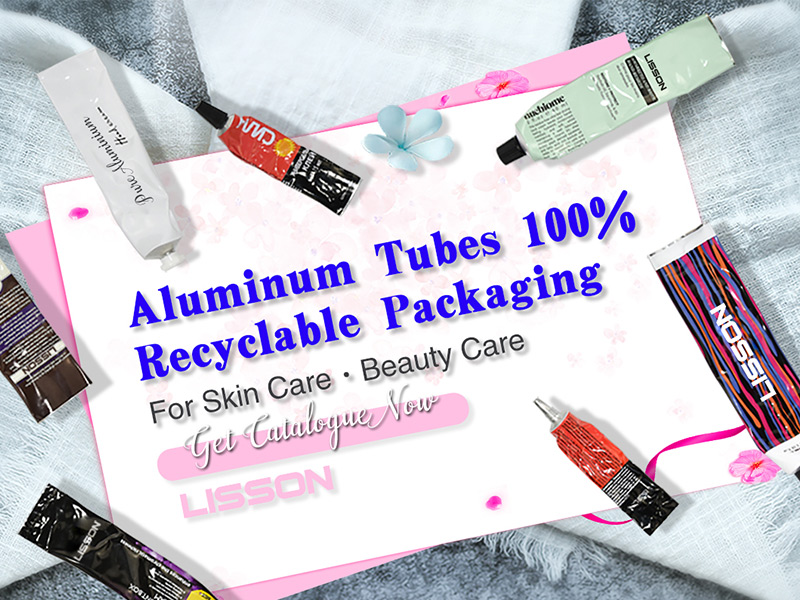 99.7% Aluminum Cosmetic Tube For Eco Friendly Packaging